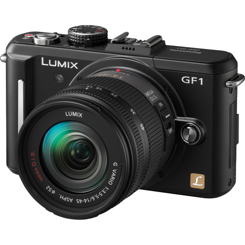 Panasonic Lumix DMC-GF1 Digital Camera with 14-45mm f/3.5-5.