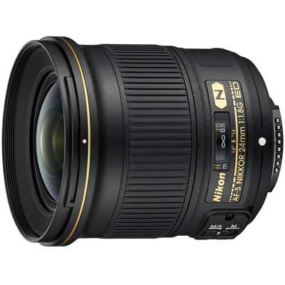 Nikon AF-S NIKKOR 24mm f1.8G ED Lens