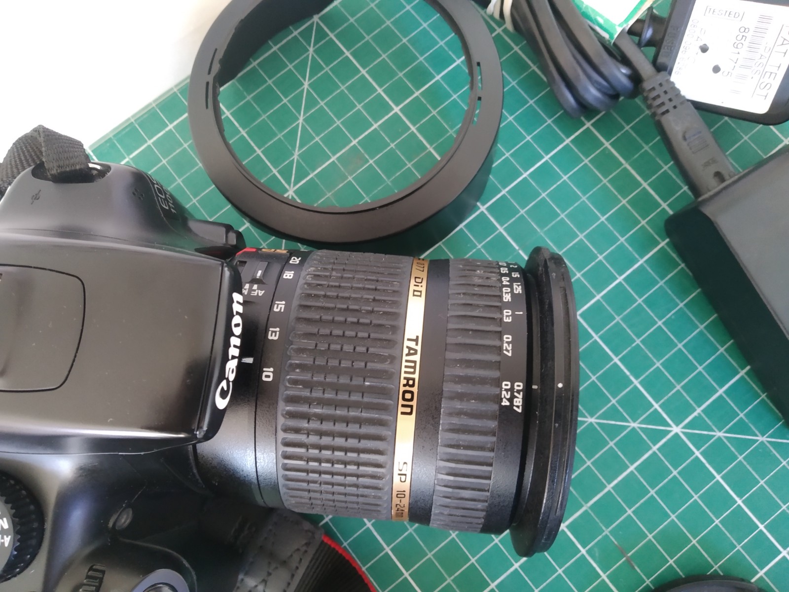 Canon 1100D + Tamron SP1 10-24mm f3.5-4.5 Di II Lens