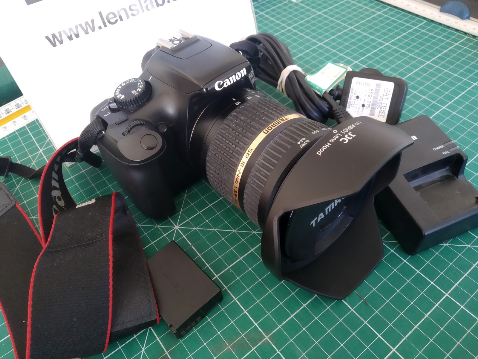 Canon 1100D + Tamron SP1 10-24mm f3.5-4.5 Di II Lens