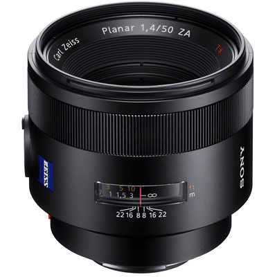 Sony 50mm f1.4 ZA SSM Zeiss Planar Lens