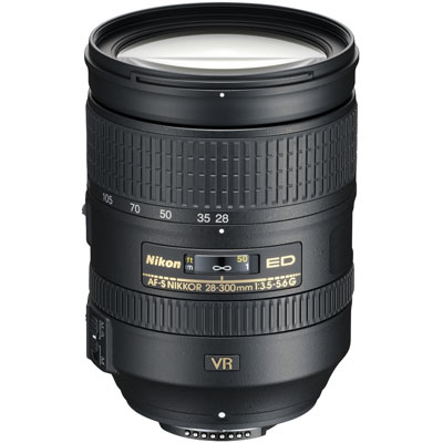 Nikon AF-S NIKKOR 28-300mm f/3.5-5.6G ED VR Lens