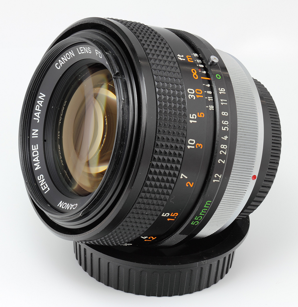 Canon LENS FD 55mm F1.2 S.S.C. くもりの無い光学 - レンズ(単焦点)
